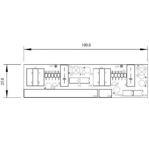 HDL Placa de 2 Troncos Facilitare
