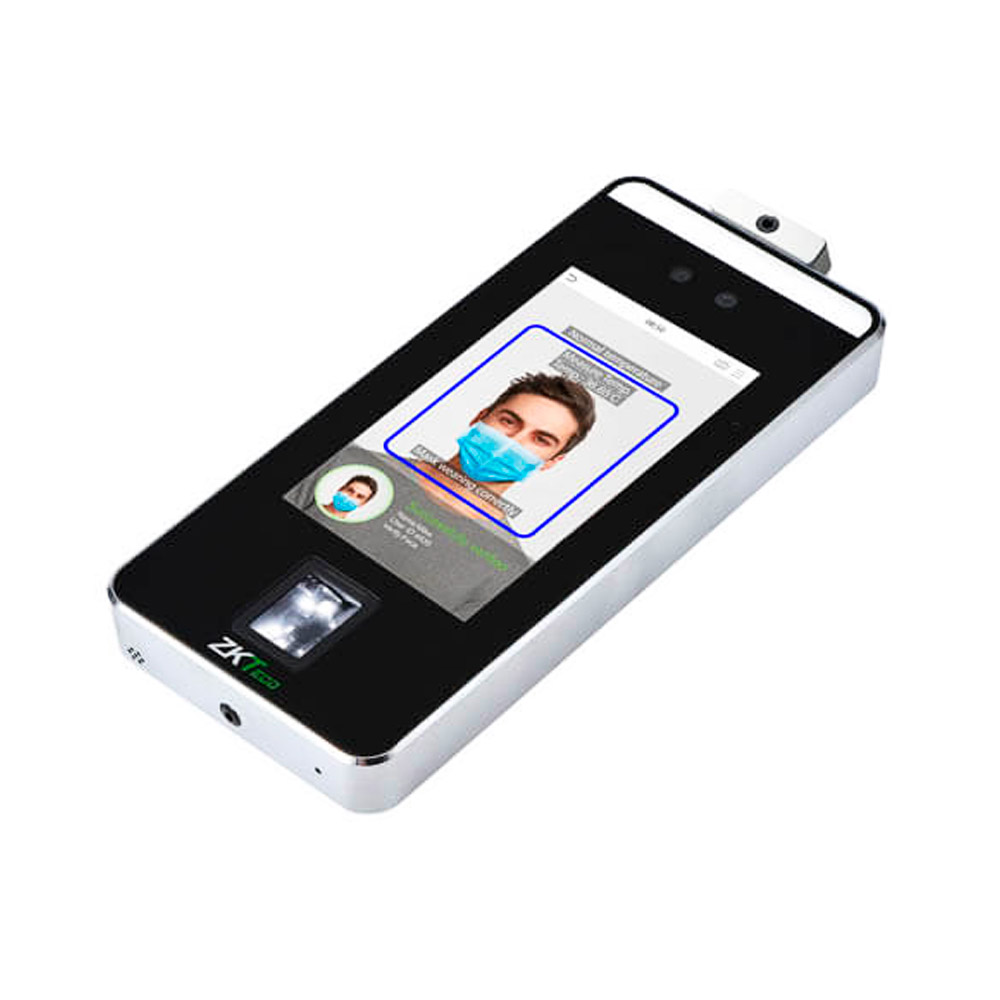 ZKteco Controle de Acesso Facial e temperatura Speedface V5L